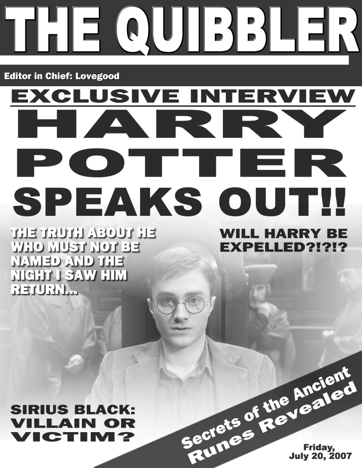 The Quibbler from Harry Potter