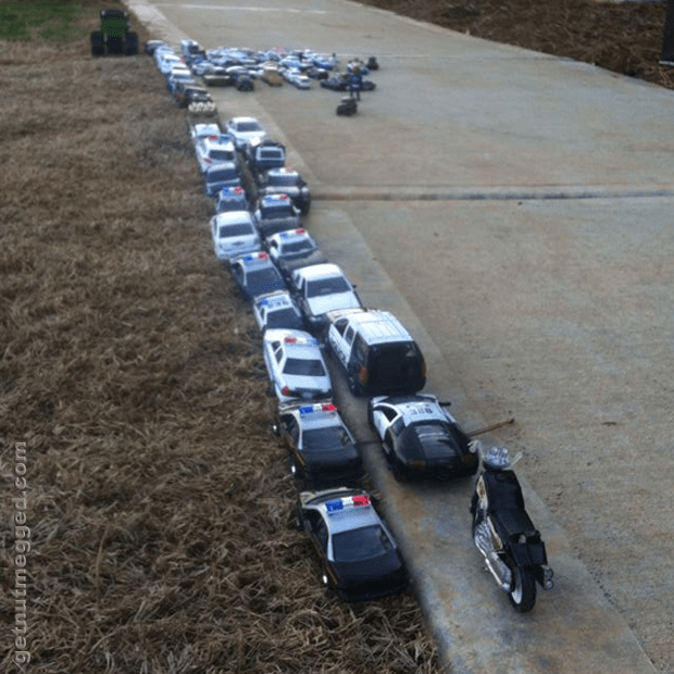 OCD Matchbox Police Cars